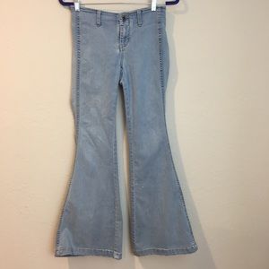 Free People bellbottom jeans size 26